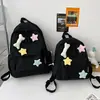 Mochilas para Alunos do Ensino Fundamental Anos 1-3, Mochilas Simples e Versáteis para Meninas, Bolsas de Viagem de Nylon Casuais Fofas