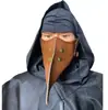 Accesorios de Halloween Máscara de Media Cara Cuero Desgastado Cosido a Mano Máscara de Peste Tienda de Fábrica Mayoreo