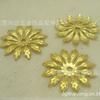 Acessórios de Joalheria DIY 25mm Peças de Flores de Cobre Puro Base de Flores Ferragens Acessórios de Joalheria Acessórios de Girassol