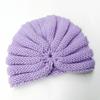 Sombrero nuevo de otoño e invierno para niños de Europa y Estados Unidos, sombrero tejido a mano para bebés niños y niñas, sombrero de lana, protección para las orejas, cálido, sombrero fetal para bebé