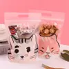 Bolsas de Galletas de Dibujos Animados para Fiestas de Cumpleaños, Bolsas de Empaque de Dulces de Copos de Nieve, Bolsas de Pie para Dulces y Snacks, Bolsas con Cierre de Cremallera