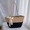 Fábrica em estoque Atacado Bolsa Tote Tecida de Grande Capacidade Bolsa de Praia Bolsa Mensageiro Bolsa de Mão Presente Dia da Mulher Salão