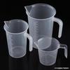 Ferramentas de Confeitaria Filtro de Plástico Copo Medidor Capacidade 100~1000ML Cilindro Medidor de Cozinha Transparente Espessado com Escala Copo de PP