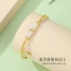 Star City Prata de Lei S925 Jade Hetian Tem Você Bambu Suficiente Pulseira Feminina Nicho Joias de Alta Qualidade Sem Cor Atacado Venda Quente