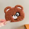 Pinzas para el pelo de dibujos animados con velcro para niñas, Pegatinas para cabello suelto en la parte posterior de la cabeza, Pinzas para el pelo de animales lindos para niñas, Accesorios para el cabello