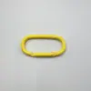 Fivela de Mola Fivela de Escalada Pingente de Chaveiro Gancho Acessórios para Joias DIY Trilha Redonda Tinta Mosquetão Colorido