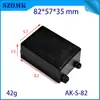 Caja de ABS Okom caja estándar para cables de instrumentos caja de conexiones electrónicas material nuevo 82*57*35 carcasa de plástico S82