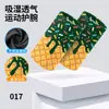 Pulseiras de Corrida Populares Transfronteiriças, Pulseiras de Basquete Anti-Suor, Pulseiras Esportivas de Lycra com Estampa Waffle Estilo Pai e Filho