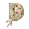 Sombrero de Bebé Coreano Qiunan Otoño e Invierno Nuevo Estilo Dulce para Niña Sombrero con Protección para Orejas de Bebé Resistente al Viento y Cálido Sombrero de Punto para Bebé