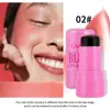 Kit de Blush em Gel Transfronteiriço Natural Fácil Aplicação, 4 Cores, Hidratante, Acabamento Matte