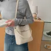 Bolso Cubo de Gama Alta de Nicho para Viajeros 2026 Modelo Nuevo Bolso Tote Simple Versátil Gran Capacidad Bolso de Hombro Cruzado