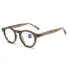 Marco redondo pequeño liso y sencillo para todo tipo de looks, igual que el de las celebridades de internet, retro, espejo liso, pequeño espejo decorativo para uñas rojo, moderno, para hombre y mujer, color beige