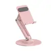 Soporte para Teléfono Móvil Plegable de Metal 360 Grados para Tablet de Escritorio, Transmisión en Vivo Perezosa, Soporte Portátil