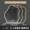 Espejo de baño con forma de nube transfronterizo con luces LED, que cuenta con un diseño creativo antivaho, pantalla táctil y funciones inteligentes; espejo de tocador personalizable para maquillaje