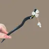 Grampo de Cabelo Flor de Lírio-do-Vale Estilo Antigo Grampo para Mulheres, Acessórios de Cabelo Estilo Chinês Novo de Alta Qualidade, Grampo de Cabelo, Grampo de Cabelo Estilo Antigo, Grampo de Cabelo, Grampo de Cabelo com Movimento
