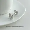 Diseño Elegante de Nicho Exquisitos Pendientes de Pétalos de Encaje Moda para el Trabajo Lujo Ligero Personalidad de Gama Alta Pendiente