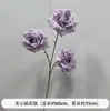 Flores Artificiales Moradas de Boda Elegante Boda Compromiso Banquete Montaje Techo del Salón de Bodas Decoración de Flores Artificiales Escenario Flores Guía de Camino