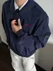 Chaqueta de aviador bordada de caballo de guerra de la calle americana para primavera y otoño para niños, marca de moda de alta calle holgada, chaqueta casual versátil para parejas