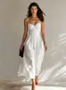 2026 Sitio web independiente europeo y americano TK transfronterizo primavera/verano nuevo vestido sexy de tirantes plisado