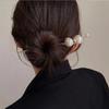 Nuevo pasador de perlas chinas de alto sentido, temperamento simple y elegante, accesorios para el cabello de metal, tocado, venta al por mayor directa de fábrica