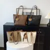 Bolso tote de moda transfronterizo de gran capacidad, ligero, versátil, bolso de mano de cuero suave, bolso de hombro individual casual para el día a día, bolso de mujer al por mayor