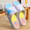 Pantuflas para hombre, nuevas de suela gruesa para uso interior en casa, pantuflas antideslizantes para baño para parejas, adecuadas para usar al aire libre