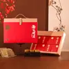 Caja de Regalo de Mooncake en Stock, Caja Dura de Alta Gama, Caja de Empaque de Regalo Premium para el Festival del Medio Otoño, Caja de Regalo de 8 Piezas, Caja Vacía para Personalización