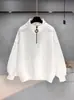 Traje Casual para Hombre, Traje de Dos Piezas para Hombre, Estilo Otoño e Invierno, Sudadera Trendy Juvenil de Cuello Semi-Alto de Manga Larga con Corte Holgado