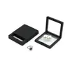1.3 Caja Alta Delgada Caja Transparente de Suspensión Empaque de Joyería Caja de Almacenamiento Decorativa A Prueba de Polvo Exhibidor de Joyería Caja de Comercio Exterior