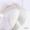 Alambre de Cobre Semi-Rígido Chapado en Oro de 14K y Plata, Alambre de Cobre Suave, Alambre de Modelado para Joyería Artesanal DIY con Cuentas