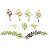 Plantas Verdes Artificiales, Plantas Acuáticas, Moras Silvestres, Fruta de Mimosa, Plantas Falsas, Ramillete, Ramo, Accesorios Decorativos, Materiales para Manualidades, Hojas
