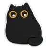 Ímã de Geladeira Animal de Desenho Animado Transfronteiriço Gato Preto Criativo PVC Borracha Macia Ímã Adesivo de Educação Infantil Adesivo Magnético DIY Atacado