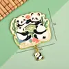Imán Metálico Original de la Serie Panda de Chengdu Atracciones Imán para Nevera Cultura y Creatividad de Sanxingdui de Sichuan Tendencia Nacional Imán para Nevera