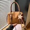 Bolso de Felpa Gamuzada para Mujer 2026 Nuevo Otoño Popular Bolso de Mano Versátil Bolso Almohada Textura de Alta Calidad Bolso Cruzado para el Trabajo