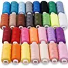 Hilo de coser de 60 colores para el hogar transfronterizo, rollo pequeño, teñido fijo, manualidades DIY, hilo de coser multicolor, venta al por mayor de fábrica Amazon