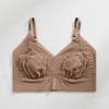 Novo estilo francês orelha de coelho underwear sutiã feminino sem anel de aço laço estilingue com peito almofada base wraps bela volta