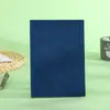 Cuaderno A5 de Cuero Suave de Color Sólido Stationery Personalizada para Estudiantes Diario Bloc de Notas Engrosado para Negocios y Oficina Transfronteriza