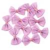 Costura de Malha Fina Nós Pequenos Planos Cabelo de Bebê Grampo de Cabelo Sapatos Acessórios de Vestuário DIY Saia de Princesa Faixa de Cabeça Acessórios de Joalheria