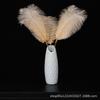 Material de flores de fibra Zhuo, ramo de plumas de colores, decoración de embalaje, joyería floral de estilo nórdico, flores de terciopelo de avestruz, materiales de embalaje
