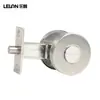 Cerradura de Puerta de Acero Inoxidable 304 para Baño Personalizada de Comercio Exterior Tipo Universal para Hogar Hotel Dormitorio Baño Cerradura de Puerta sin Llave