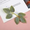 Planta de hoja de imitación nórdica, planta verde falsa para interior, decoración de mesa de sala de estar, arreglo floral, decoración al por mayor