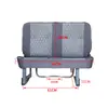Adequado para Assentos Wuling Zhiguang 6376, 6371, 6373, 6400, Assentos da Fila Dianteira e do Meio da Van Hongtu