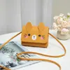 Nova bolsa infantil mini bolsa de ombro mensageiro comércio exterior em estoque atacado bolsa quadrada pequena estampada fofa