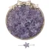 15x 14mm Cuentas de Vidrio Estrella de Mar Costera para Pulsera Collar Hecho a Mano con Agujero Recto
