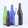 Fornecer garrafa de cerveja 330ml garrafa de vinho de vidro transparente garrafa de bebida garrafa de refrigerante garrafa de vinho para auto-produção escura atacado