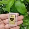 Oro Puro 999 Pegatina de Oro para Teléfono 2mg Paz y Alegría Dios de la Riqueza con Adhesivo Trasero Pequeño Regalo para Atraer Tráfico Fabricante Mayorista