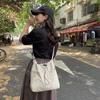 Bolsa Grande Casual para Mulheres 2025 Nova Bolsa de Tecido Ruiying Bolsa de Ombro Bolsa Tote de Grande Capacidade Roupa para Trabalho em Aula Bolsa Transversal