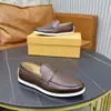 Mocasines de Cuero para Hombre para Conducir Transfronterizo, Zapatos Formales Casuales de Negocios, Zapatos de Cuero Slip-On Estilo Británico, Mocasines Slip-On de Talla Grande