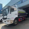 Camión de succión de aguas residuales con bomba de vacío de alta potencia, tanque de acero al carbono, autocebante y autovaciante, para limpieza de fosas sépticas y succión de lodos de alcantarilla