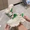 Zapatillas de papá visualmente adelgazantes para mujer, tendencia INS 2026 nuevo estilo, versátiles para estudiantes, transpirables, adelgazantes, que aumentan la altura, zapatillas deportivas estilo Hong Kong